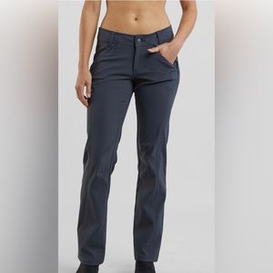 Prana Grey Women’s Hiking Pants Size 10 Nonjohns Winter Hiking Outdoors